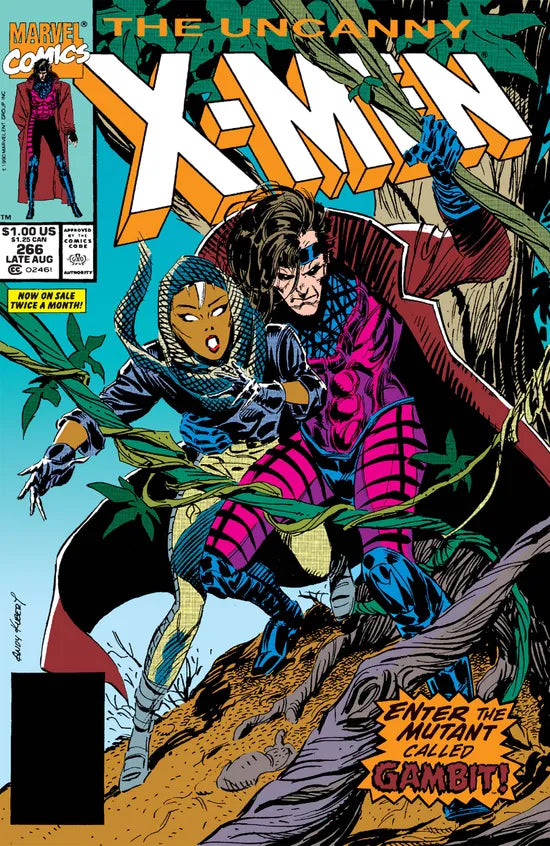 Uncanny X-Men #266 comic book cover